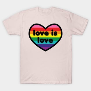 Love is love [Rainbow] T-Shirt